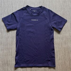 YoungLA 465 Superhero Compression Tee - Dark Purple